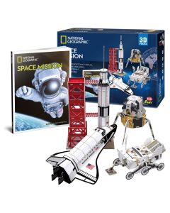 Cubic Fun DS0971H National Geographic Space Mission 80 Pcs