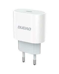 Dudao A14EU PD 20W Type-C Wall Charger Αντάπτορας Φόρτισης - White