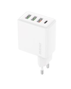 Dudao A5H Fast Wall Charger 3x USB / Type-C PD QC3.0 Αντάπτορας Φόρτισης 20W - White