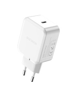 DUX DUCIS C100 Fast Wall Charger Type-C 30W PD QC Αντάπτορας Φόρτισης - White