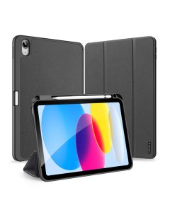 DUX DUCIS Domo Smart Book Case Θήκη με Δυνατότητα Stand - Black (iPad 10.9 2022)