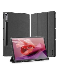DUX DUCIS Domo Smart Book Case Θήκη με Δυνατότητα Stand - Black (Lenovo Tab P12 12.7)