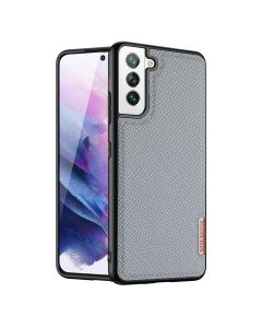 DUX DUCIS Fino TPU and Fabric Case - Gray (Samsung Galaxy S22 5G)