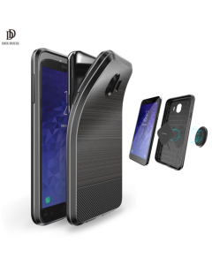 Dux Ducis Mojo Carbon Rugged Armor Case Black (Samsung Galaxy J4 2018)