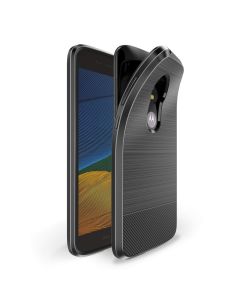 Dux Ducis Mojo Carbon Rugged Armor Case Black (Motorola Moto E5 Play)