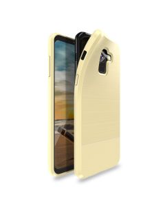 Dux Ducis Mojo Carbon Rugged Armor Case Gold (Samsung Galaxy A8 Plus 2018)
