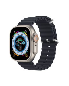Dux Ducis OceanWave Strap Watch Band Gray - Apple Watch 42/44/45/49mm (1/2/3/4/5/6/7/8/9/SE/ULTRA)