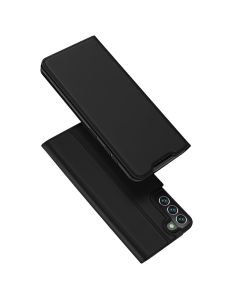 DUX DUCIS SkinPro Wallet Case Θήκη Πορτοφόλι με Δυνατότητα Stand - Black (Samsung Galaxy S22 Plus 5G)