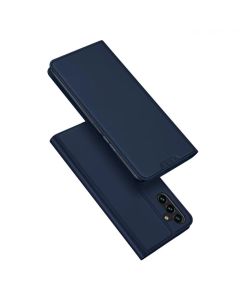 DUX DUCIS SkinPro Wallet Case Θήκη Πορτοφόλι με Stand - Navy Blue (Samsung Galaxy A14 5G)