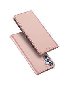 DUX DUCIS SkinPro Wallet Case Θήκη Πορτοφόλι με Stand - Rose Gold (Samsung Galaxy A54 5G)