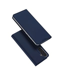 DUX DUCIS SkinPro Wallet Case Θήκη Πορτοφόλι με Stand - Navy Blue (Samsung Galaxy S24)