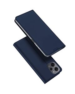 DUX DUCIS SkinPro Wallet Case Θήκη Πορτοφόλι με Stand - Navy Blue (Xiaomi Redmi 12)