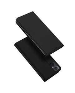 DUX DUCIS SkinPro Wallet Case Θήκη Πορτοφόλι με Stand - Black (Xiaomi Poco M5)