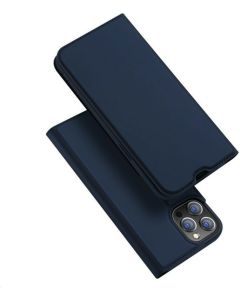 DUX DUCIS SkinPro Wallet Case Θήκη Πορτοφόλι με Stand - Navy Blue (iPhone 13 Pro Max)