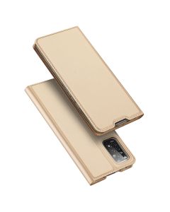 DUX DUCIS SkinPro Wallet Case Θήκη Πορτοφόλι με Stand - Gold (Xiaomi Redmi Note 11 Pro 4G / 11 Pro 5G / 12 Pro 4G)