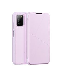 DUX DUCIS Skin X Wallet Case Θήκη Πορτοφόλι με Stand - Pink (Samsung Galaxy A03s)