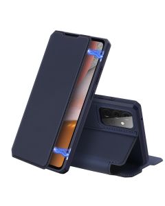 DUX DUCIS Skin X Wallet Case Θήκη Πορτοφόλι με Stand - Blue (Samsung Galaxy A72 4G / 5G)
