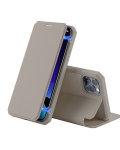 DUX DUCIS Skin X Wallet Case Θήκη Πορτοφόλι με Stand - Gold (iPhone 11 Pro)