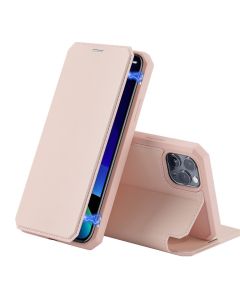 DUX DUCIS Skin X Wallet Case Θήκη Πορτοφόλι με Stand - Pink (iPhone 11 Pro)