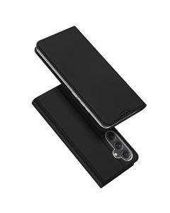 DUX DUCIS SkinPro Wallet Case Θήκη Πορτοφόλι με Δυνατότητα Stand - Black (Samsung Galaxy S23 FE)
