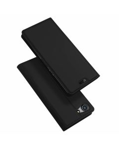 DUX DUCIS SkinPro Wallet Case Θήκη Πορτοφόλι με Stand - Black (Sony Xperia XZ4 Compact)