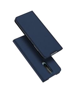 DUX DUCIS SkinPro Wallet Case Θήκη Πορτοφόλι με Stand - Navy Blue (Xiaomi Redmi K30)