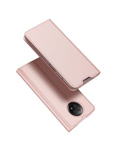 DUX DUCIS SkinPro Wallet Case Θήκη Πορτοφόλι με Stand - Pink (Xiaomi Redmi Note 9T 5G)