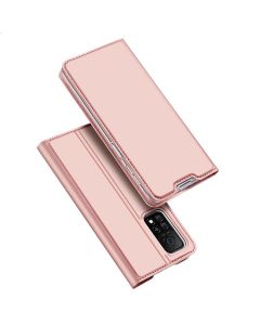 DUX DUCIS SkinPro Wallet Case Θήκη Πορτοφόλι με Stand - Rose Gold (Xiaomi Mi 10T 5G / 10T Pro 5G)