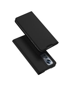 DUX DUCIS SkinPro Wallet Case Θήκη Πορτοφόλι με Stand - Black (Xiaomi 12 / 12X)