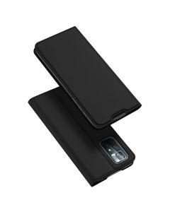 DUX DUCIS SkinPro Wallet Case Θήκη Πορτοφόλι με Stand - Black (Xiaomi Poco M4 Pro 5G / Redmi Note 11T 5G / 11S 5G)
