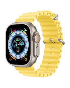 Dux Ducis OceanWave Strap Watch Band Yellow - Apple Watch 38/40/41mm (1/2/3/4/5/6/7/8/9/SE)