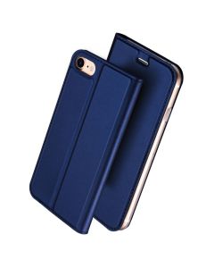 DUX DUCIS SkinPro Wallet Case Θήκη Πορτοφόλι με Δυνατότητα Stand - Navy Blue (iPhone 7 / 8 / SE 2020 / 2022)