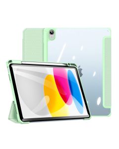 DUX DUCIS Toby Armored Smart Book Case Θήκη με Δυνατότητα Stand - Green (iPad 10.9 2022)