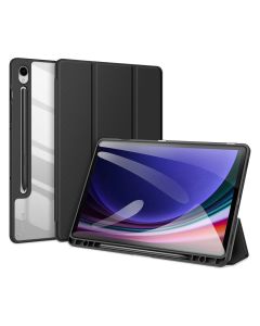 DUX DUCIS Toby Armored Smart Book Case Θήκη με Δυνατότητα Stand - Black (Samsung Galaxy Tab S9 FE 10.9)