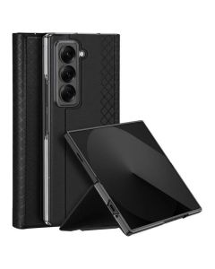 DUX DUCIS Bril PU Leather Case Θήκη Book - Black (Samsung Galaxy Z Fold6 SE)