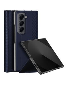 DUX DUCIS Bril PU Leather Case Θήκη Book - Blue (Samsung Galaxy Z Fold6 SE)