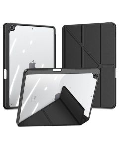 DUX DUCIS Magi Flip Cover Smart Book Case Θήκη με Δυνατότητα Stand - Black (iPad 10.9 2022 / 11 2025) - MT83007
