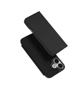 DUX DUCIS SkinPro Wallet Case Θήκη Πορτοφόλι με Δυνατότητα Stand - Black (iPhone 17) - MT79582