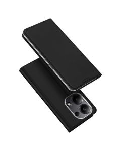 DUX DUCIS SkinPro Wallet Case Θήκη Πορτοφόλι με Stand - Black (Xiaomi Redmi Note 13 Pro 4G)