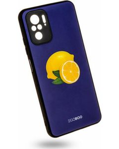 EGOBOO Glass TPU Back Cover Θήκη Royal Lemons (Xiaomi Redmi Note 10 / 10S / Poco M5s)