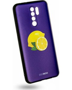 EGOBOO Mat TPU Back Cover Θήκη Σιλικόνης Royal Lemons (Xiaomi Redmi 9)