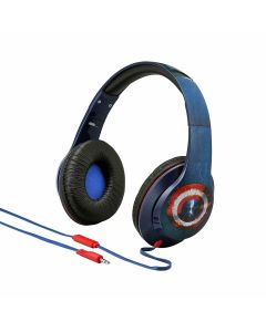 eKids Captain America Civil War Headphones (VI-M40CW) Ενσύρματα Παιδικά Ακουστικά με Ασφαλή Μέγιστη Ένταση Ήχου - Μπλε / Κόκκινο