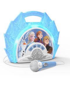 eKids Disney Frozen 2 Sing Along Boombox Karaoke (FR-115) Karaoke με Μικρόφωνο για Παιδιά - Blue