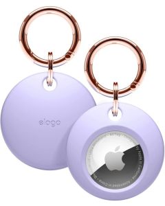 Elago Basic Silicone Case (EATSC-BA-LV) Θήκη / Μπρελόκ Σιλικόνης για Apple AirTag - Lavender