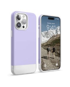 Elago MagSafe Glide Case (ES15MSGL67PRO-PUTR) Θήκη Purple / Transparent (iPhone 15 Pro Max)