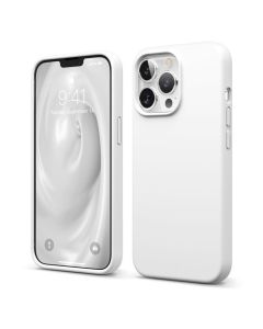 Elago Soft Silicone Case (ES13SC61PRO-WH) Θήκη Σιλικόνης White (iPhone 13 Pro)
