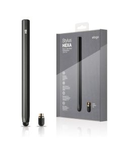 Elago Stylus Hexa (EL-STY-HX-BK) Γραφίδα για Tablet / Smartphone - Black