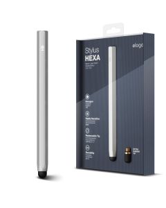 Elago Stylus Hexa (EL-STY-HX-SL) Γραφίδα για Tablet / Smartphone - Silver