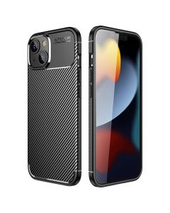 Enviro Carbon Fiber Armor Case Black (iPhone 13)