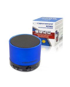 Esperanza Ritmo Bluetooth Mini Speaker Φορητό Ηχείο 3W Blue